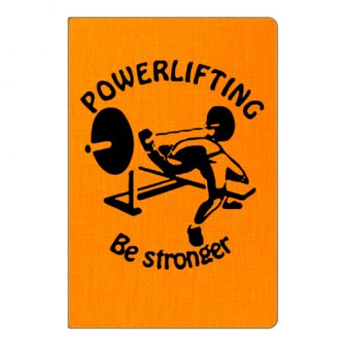 Блокнот А5 Powerlifting be Stronger в линию 112 листов Оранжевый (2634632-9-6328) Блокнот А5 Powerlifting be Stronger в линию 112 листов Оранжевый (2634632-9-6328)