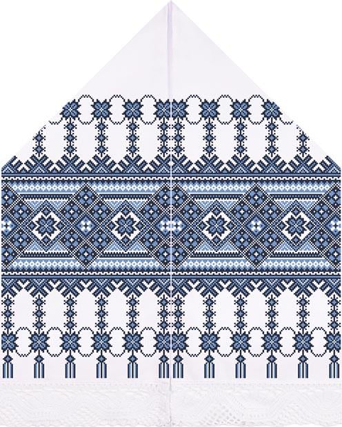 Схема полотенце для свадебных икон для вышивки бисером и нитками на атласной ткани (ТР484ан3099)