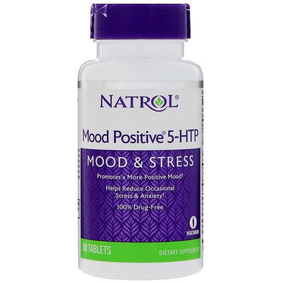Триптофан Natrol Mood Positive 5-HTP 50 Tabs (000002242)