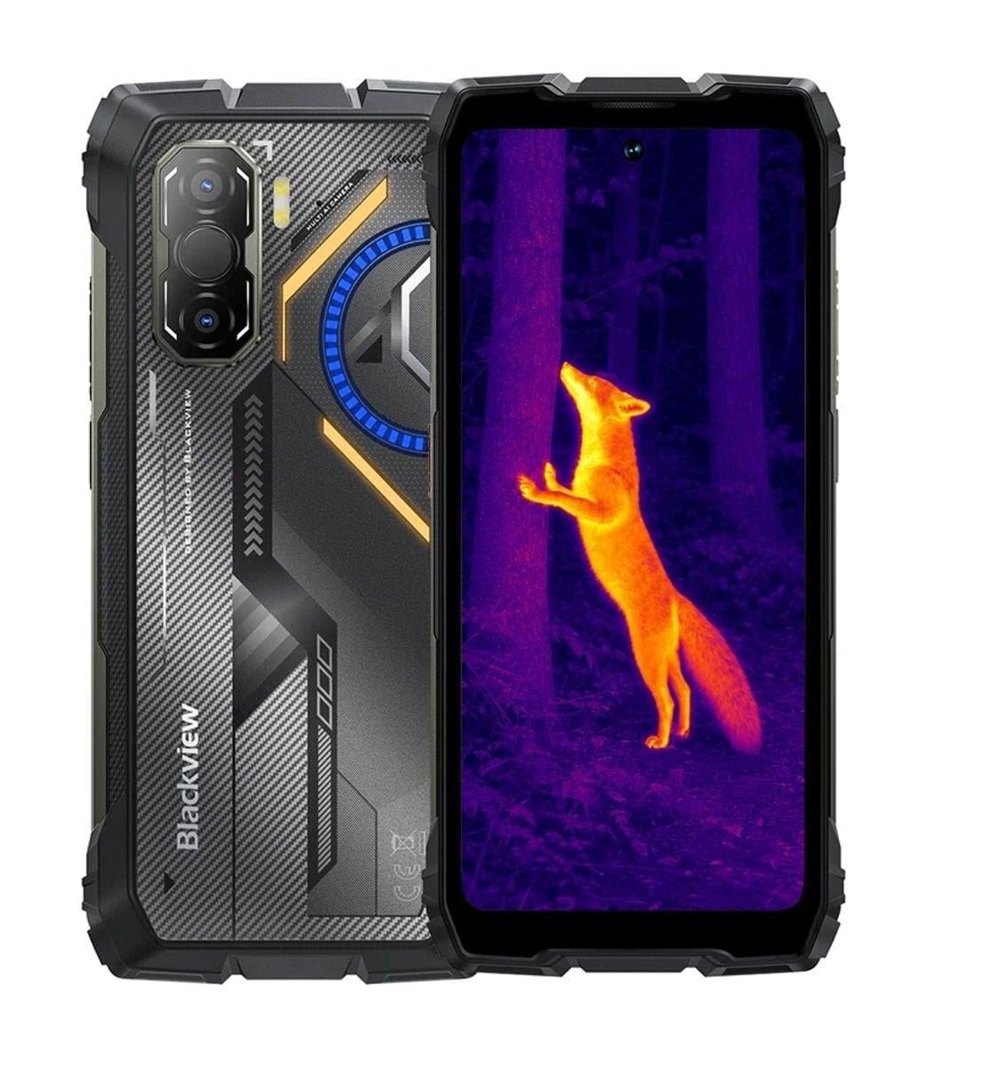 Смартфон Blackview ROCK 3 6,78" HD+ 8/256 Гб 15000 mAh с тепловизором Black (ROCK_3_8_265_BK)