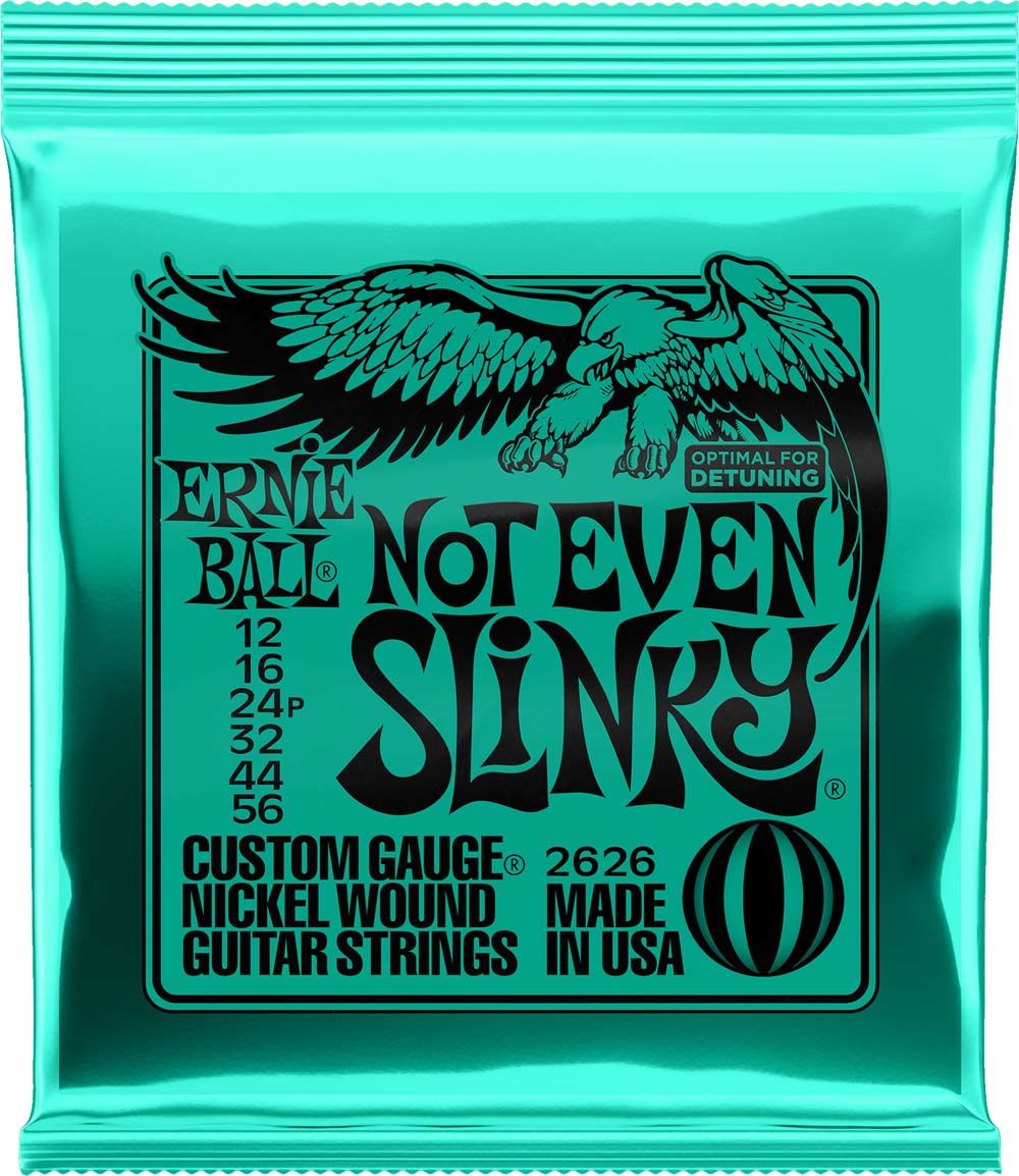 Струны для электрогитары Ernie Ball 2626 12-56 Not Even Slinky (653) - фото 1