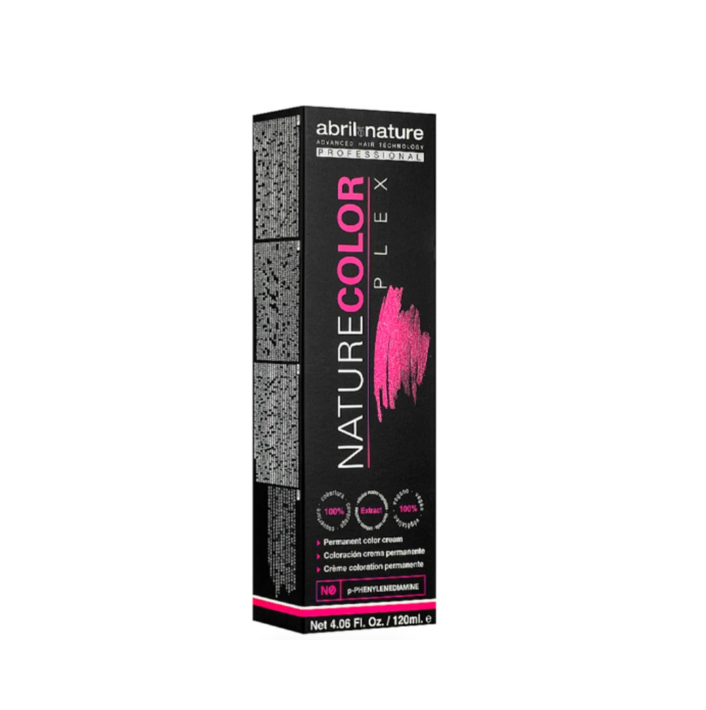 Крем-фарба для волосся Abril et Nature Color Plex Permanent Color Cream 6.60N Темно-русявий червоний натуральний 120 мл