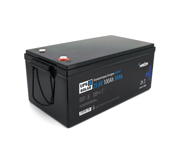 Аккумуляторна батарея Merlion LiFePO4 25,6V 100AH
