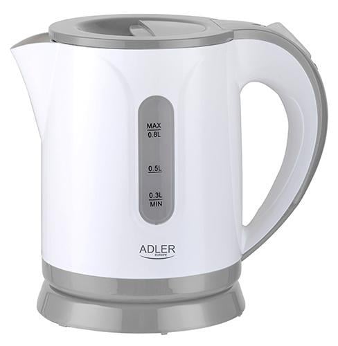 Чайник Adler AD 1371 пластиковий 0,8 л Gray (id_1788)