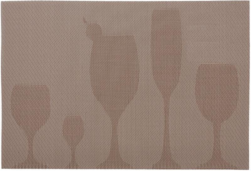 Коврики сервировочные 12 шт. Doily Сocktail 30х45 см Бежевый