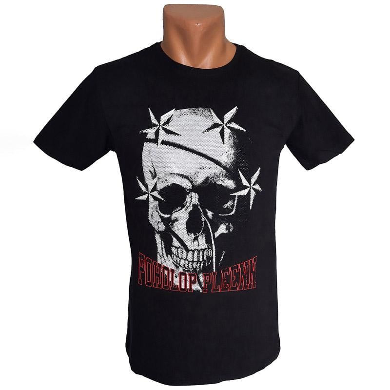 Футболка Leonidas L Чорний (7173)