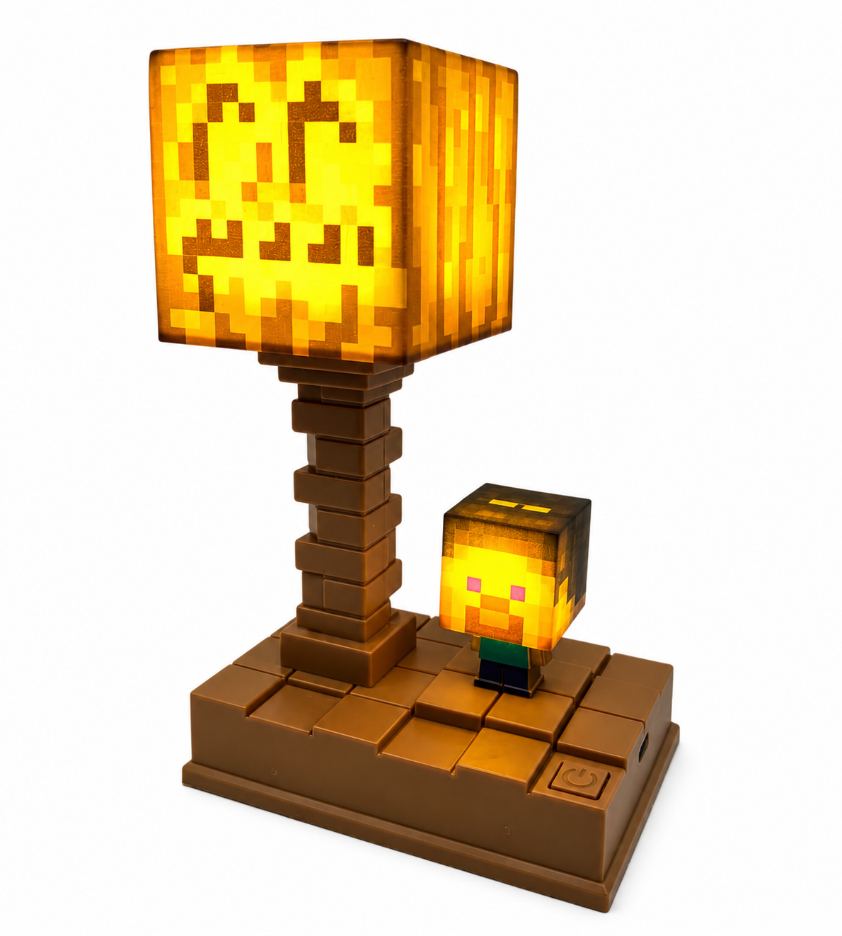 Ночник Minecraft Jack O Lantern LED Тыква Джек Майнкрафт с USB Type-C (35049622)