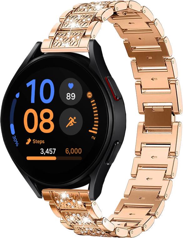 Браслет металлический Glam для Galaxy Watch FE 40 мм Rose Gold (39319-27) Браслет металлический Glam для Galaxy Watch FE 40 мм Rose Gold (39319-27)