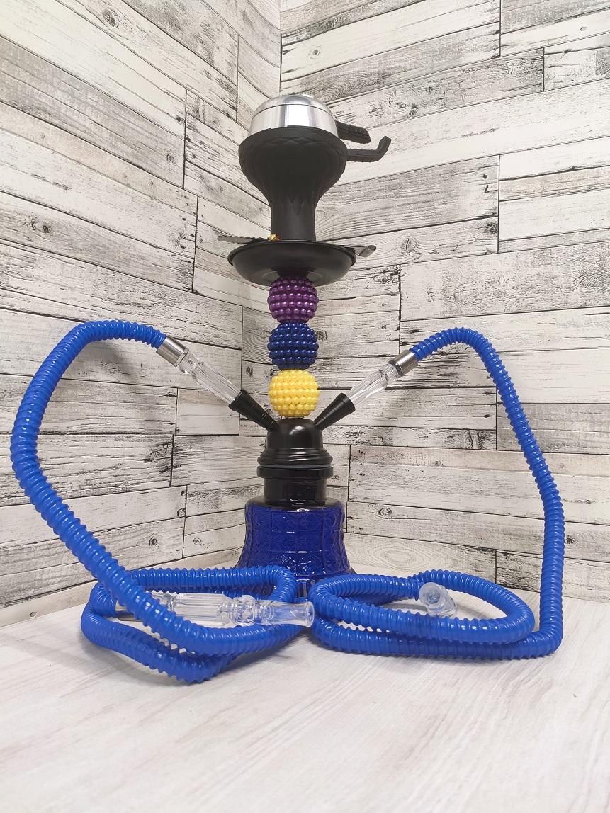 Кальян Hookah Laziza Plus 35 см на 2 персоны Blue