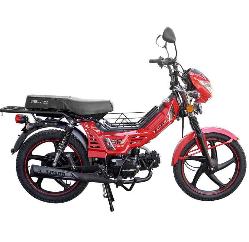 Мотоцикл Spark SP125C-1CFN Червоний - фото 4