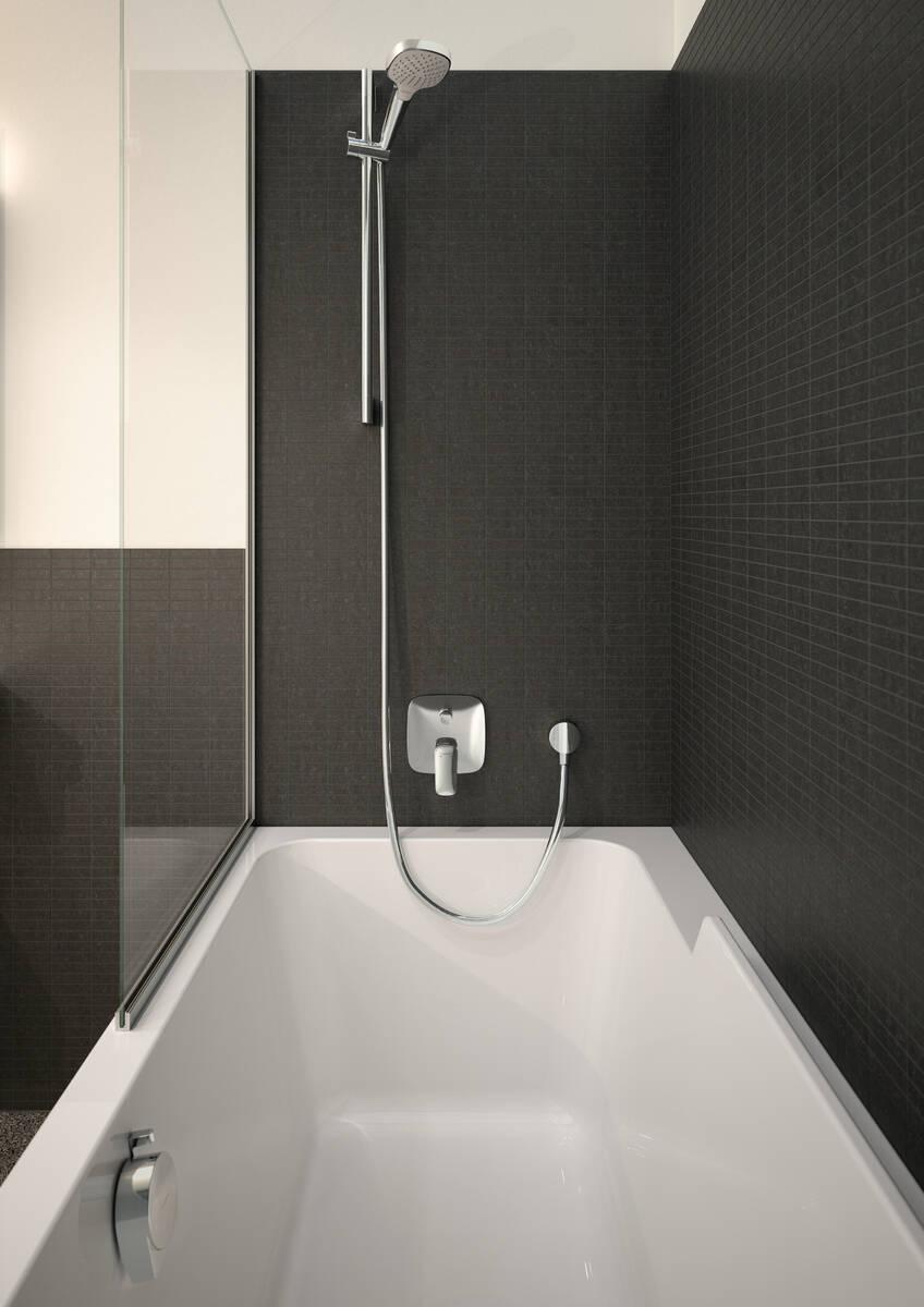 Подключение душевого шланга Hansgrohe FIXFIT 27458000 Хром (141709) - фото 4