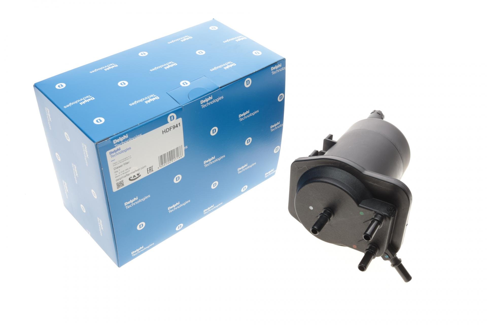 Фильтр топливный DELPHI для Renault Kangoo 1,5dCi- (HDF941)