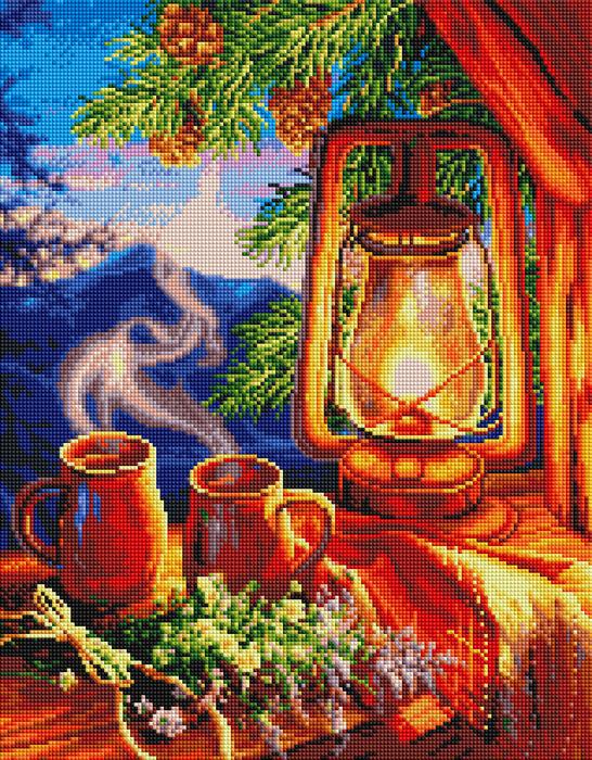 Алмазная мозаика Brushme Уют 40x50 см (GF5447)