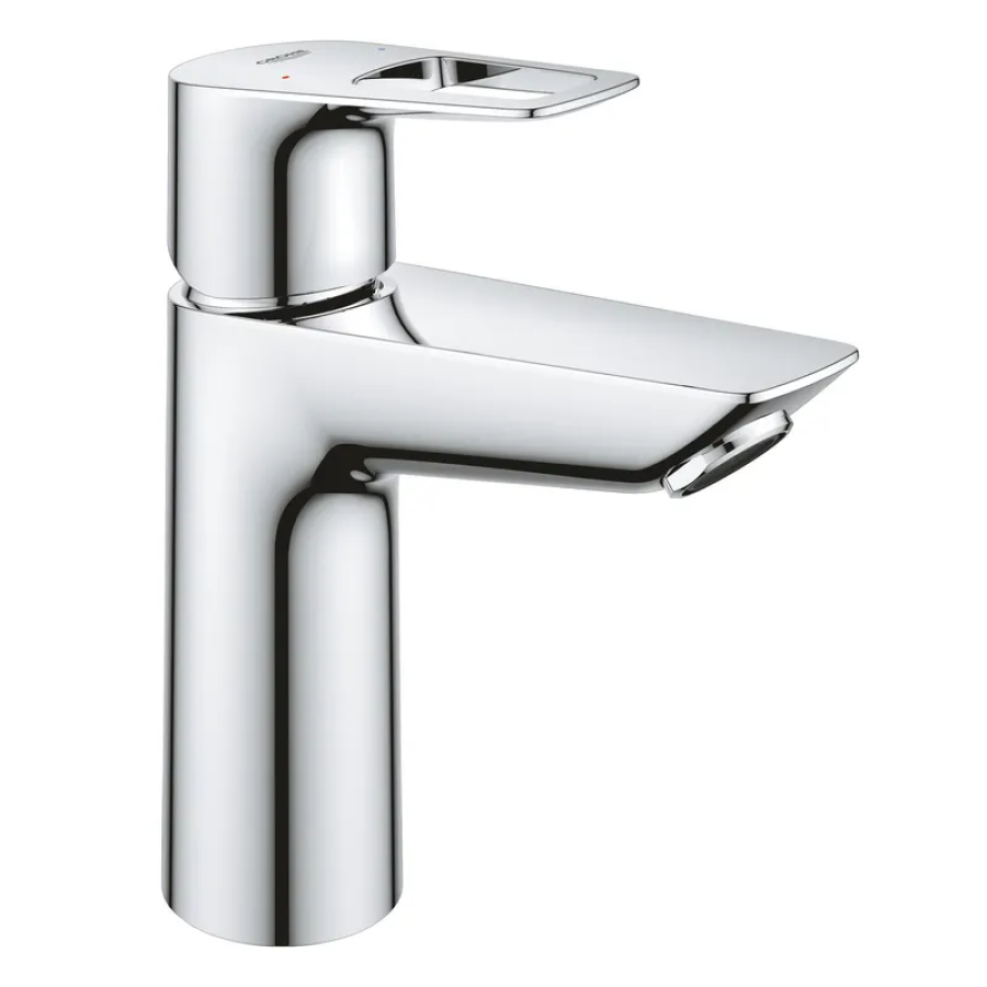 Смеситель для раковины однорычажный с донным клапаном Grohe BauLoop M-Size Chrome (23886001) Смеситель для раковины однорычажный с донным клапаном Grohe BauLoop M-Size Chrome (23886001)