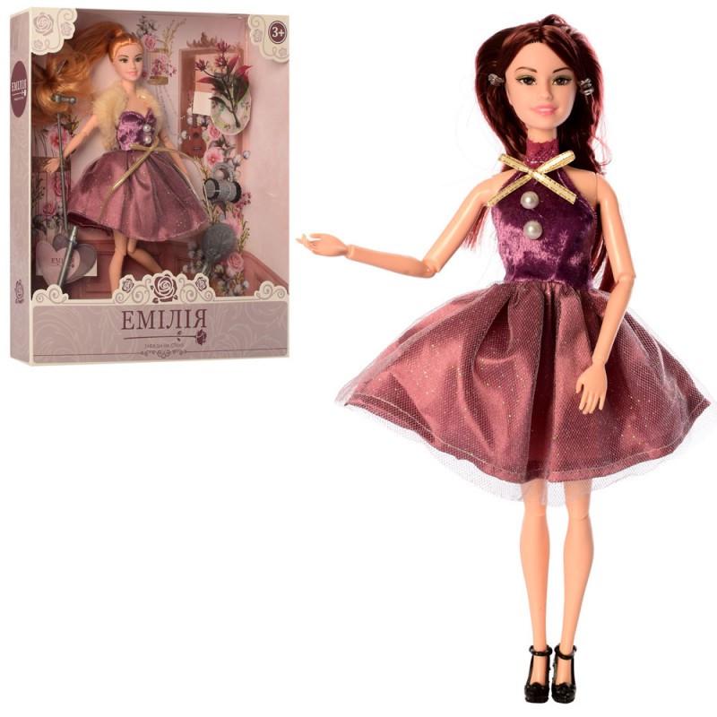 Кукла шарнирная LIMO TOY Эмилия 29 см (M 4386 UA)