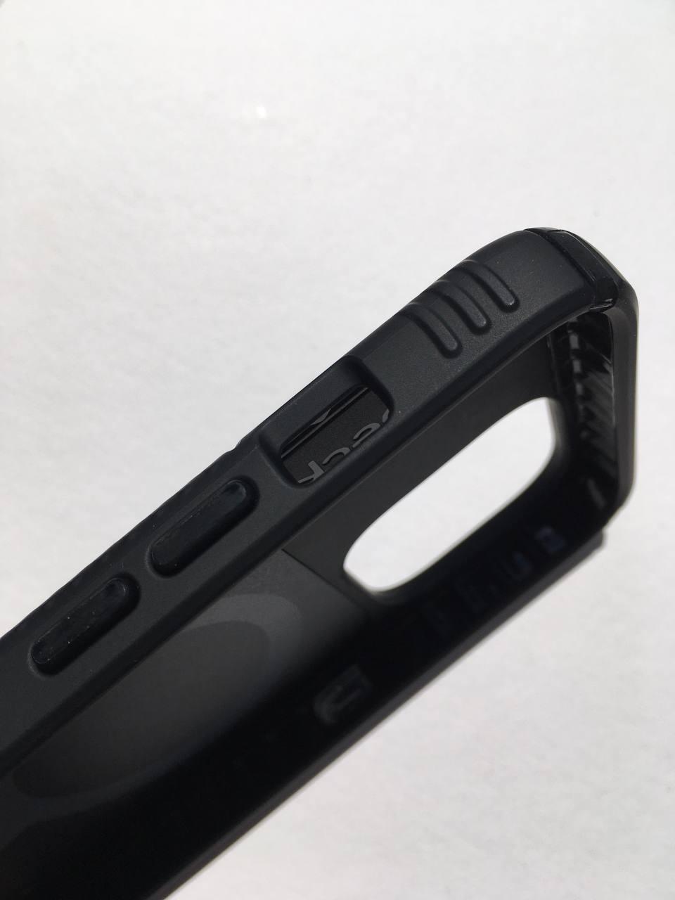 Чехол противоударный с антимикробным покрытием Speck Presidio2 Grip Magsafe для Iphone 13 Pro Max 12 Pro Max (6.7") Black - фото 4