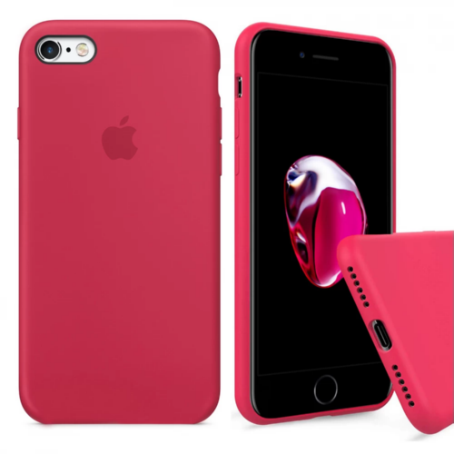 Чехол силиконовый для iPhone 6/6s Red Raspberry - фото 2