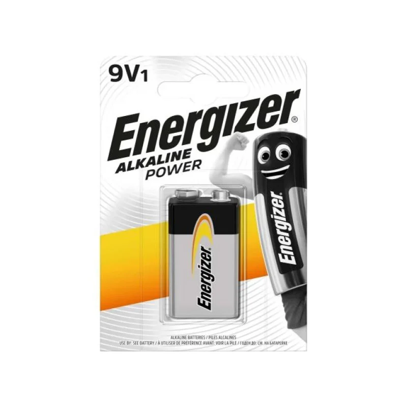 Батарейка Energizer 9V Alk Power Крона (1786177070) Батарейка Energizer 9V Alk Power Крона (1786177070)