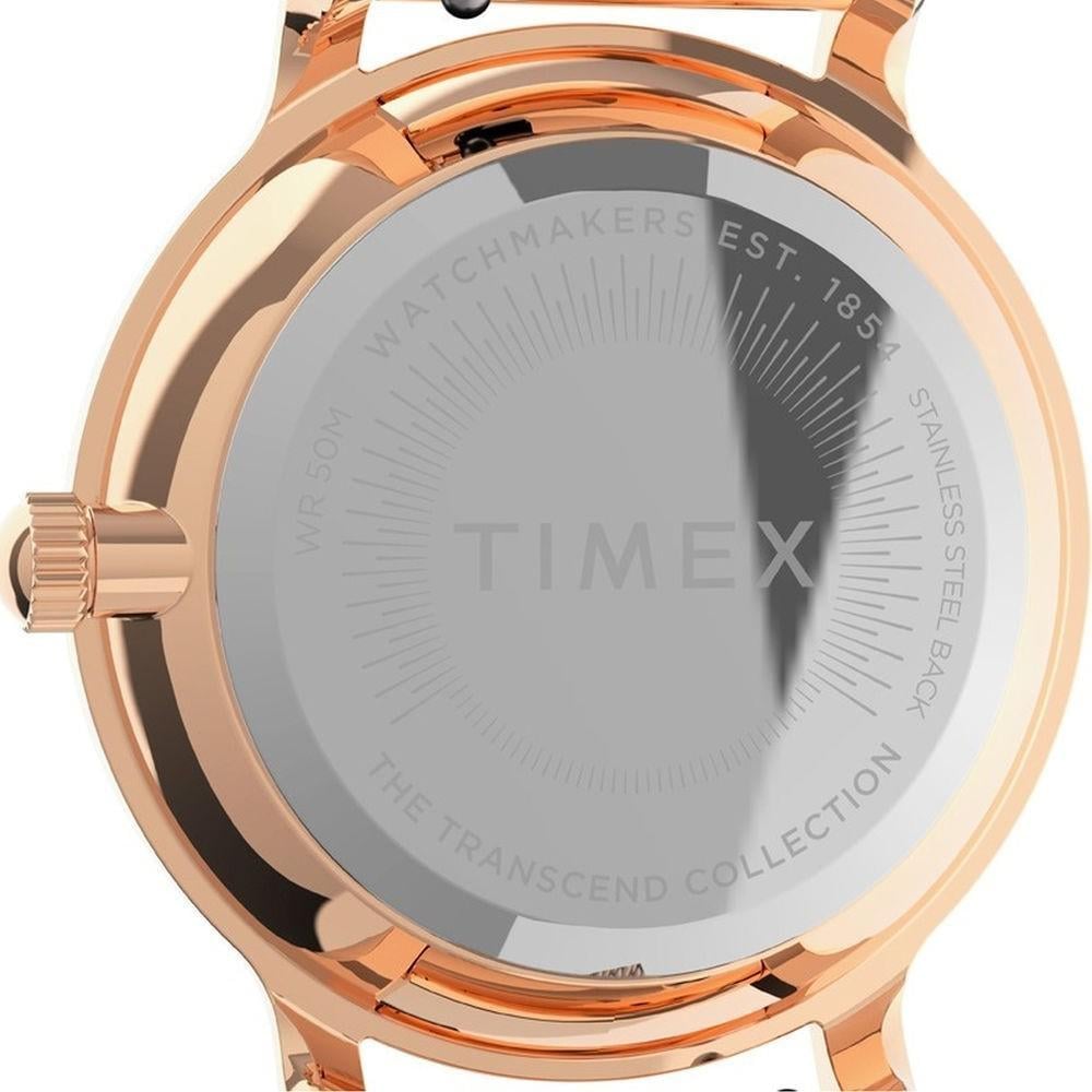 Наручные часы женские Timex Transcend кварцевые Gold (Tx2u87000) - фото 5 Наручные часы женские Timex Transcend кварцевые Gold (Tx2u87000) - фото 5