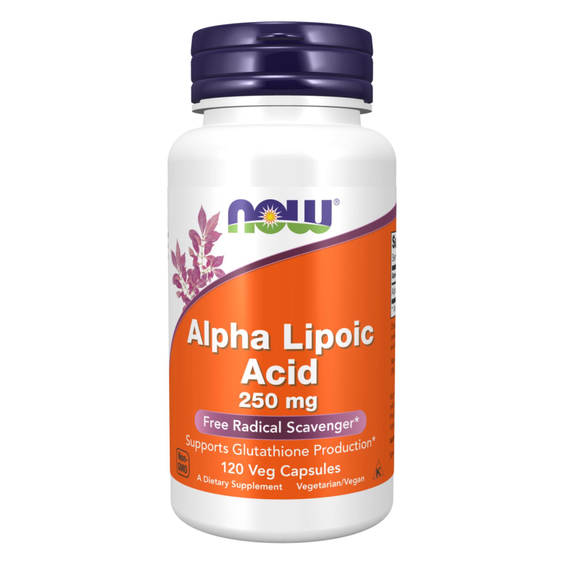 Натуральная добавка Alpha Lipoic Acid 250 mg 120 vcaps (2022-10-2618)