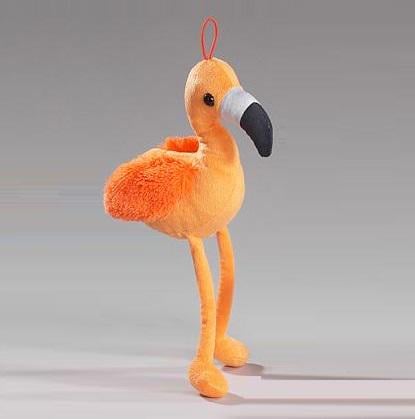 М'яка іграшка Morgenroth Фламінго 18х22 см Помаранчевий (AB11989B20)