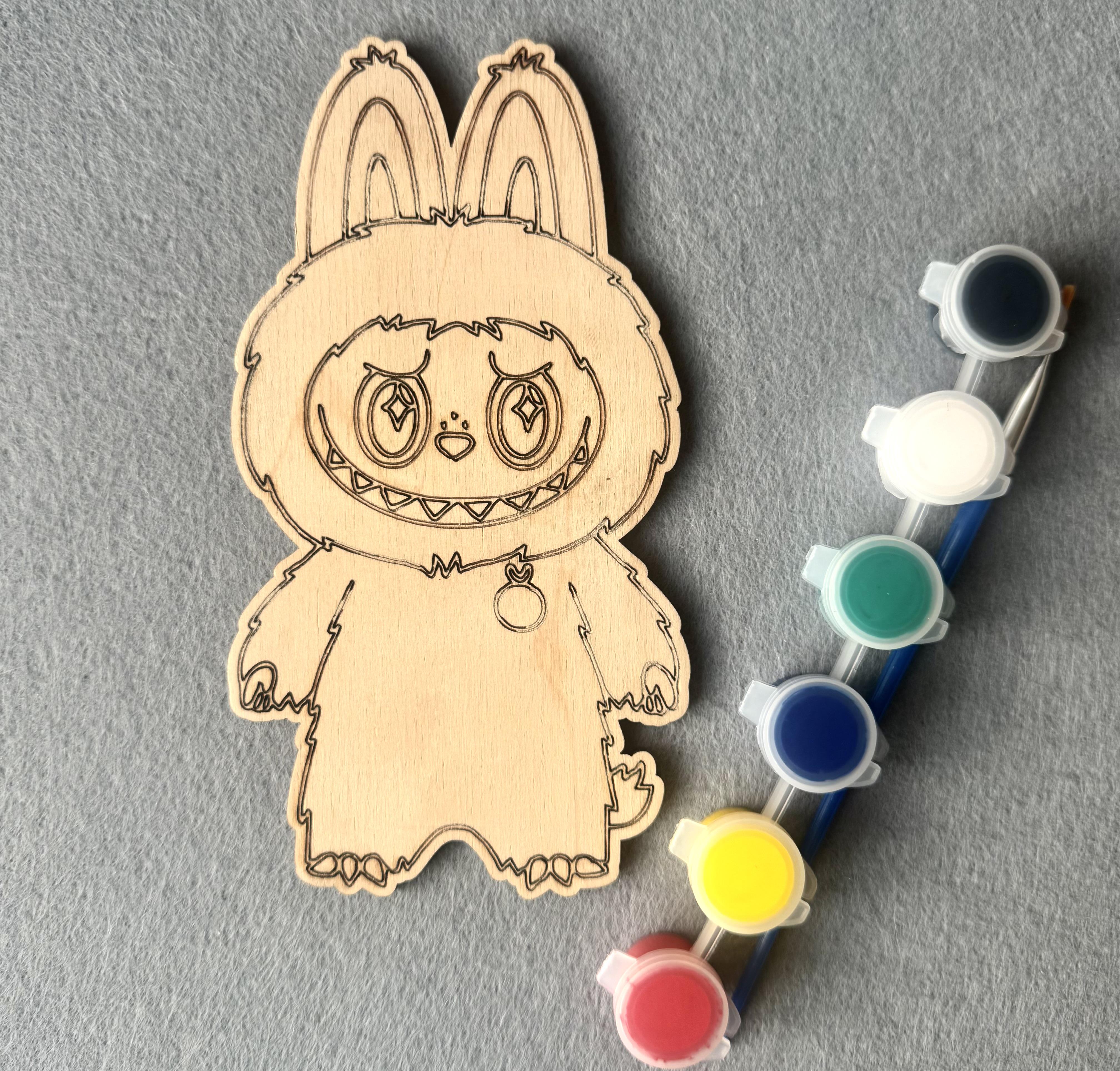 Розмальовки дерев'яні набір для творчості # 16 (22171) Розмальовки дерев'яні набір для творчості # 16 (22171)