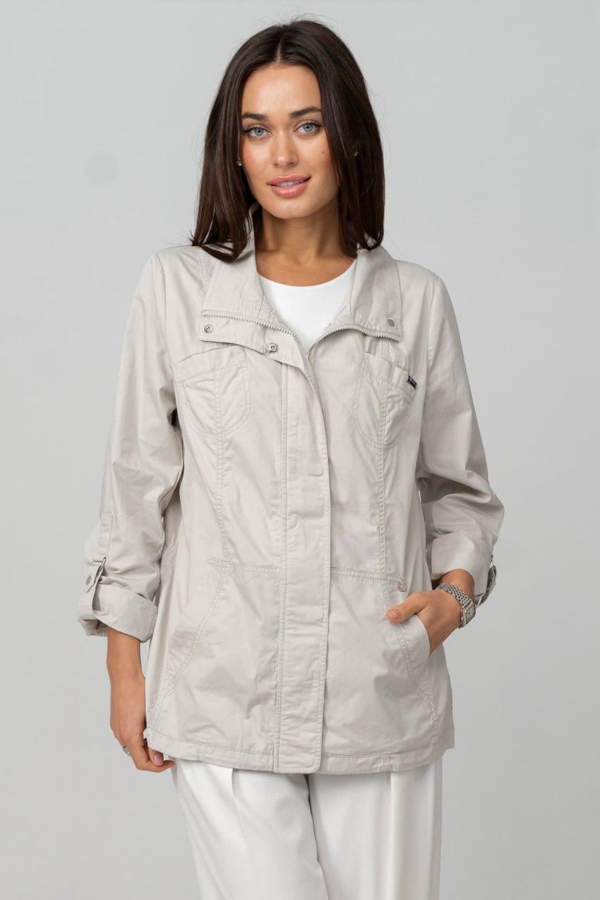 Куртка-вітрівка жіноча 3XL Світло-сірий (33332723) Куртка-вітрівка жіноча 3XL Світло-сірий (33332723)