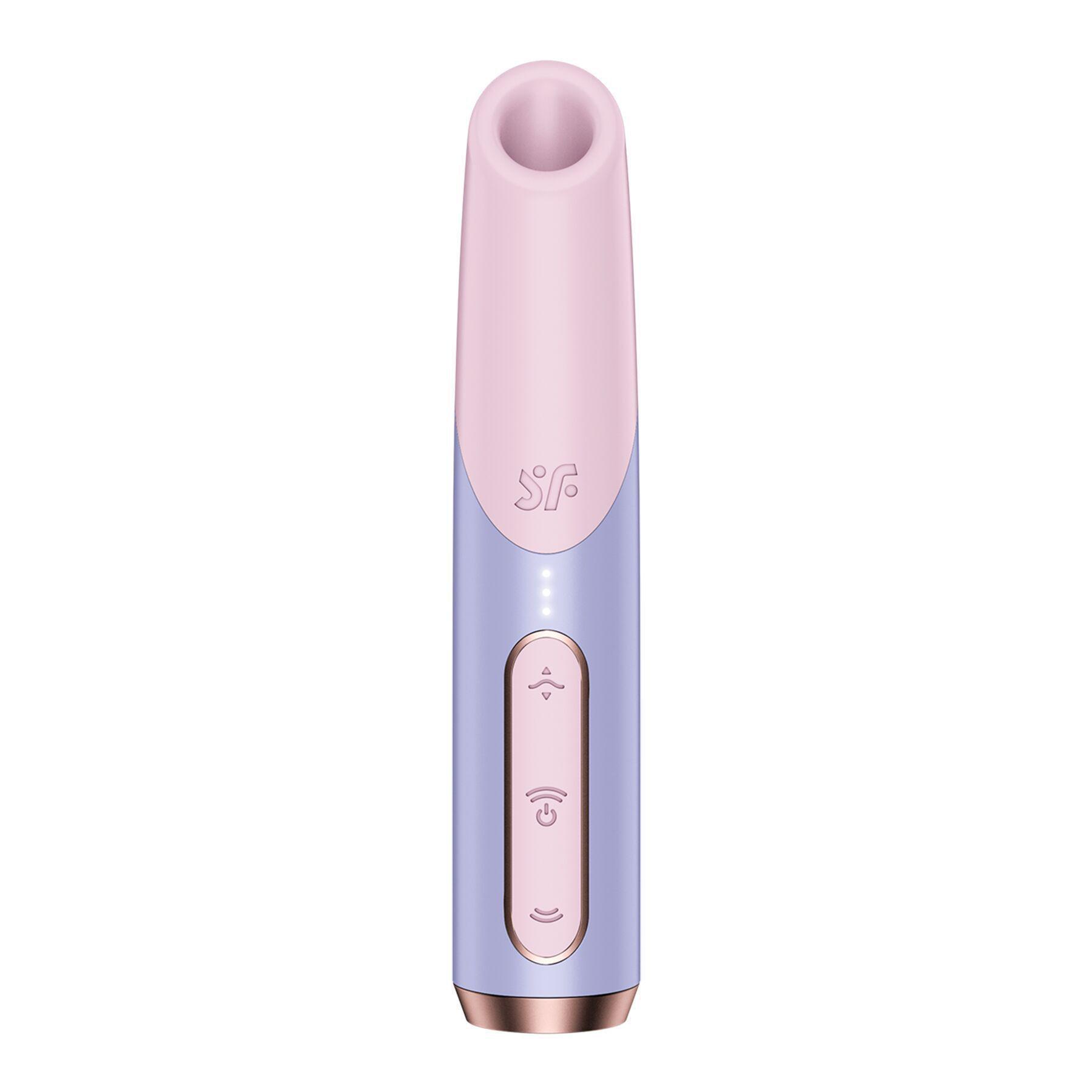 Стимулятор вакуумный Satisfyer Bold Kiss магнитная технология 3D Air Pulse 30 режимов работы Violet (SX2165)