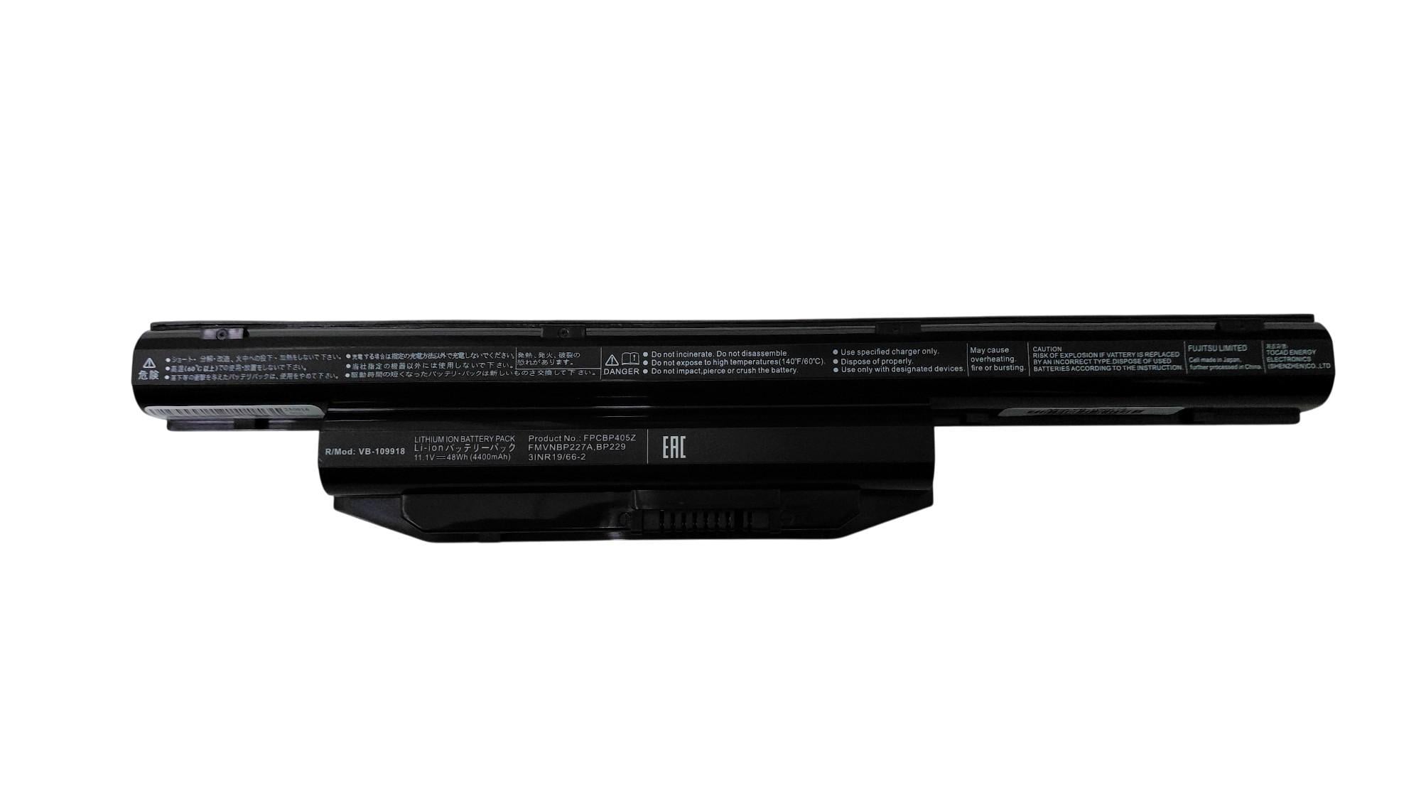 Аккумулятор для ноутбука Fujitsu FPCBP405Z LifeBook E744 E753 E754 E756 11,1V 4400 mAh