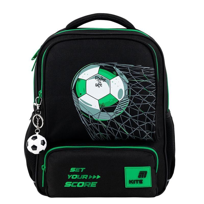 Рюкзак детский KITE Kids Football 32,5х24,5х9,5 см 8,5л Черный (K26-559XS-2)