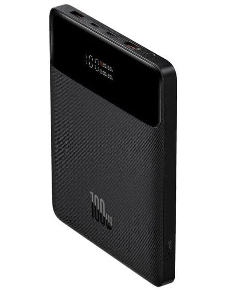 Повербанк BASEUS Blade Power Digital Display Fast Charging 20000 mAh 100W 5 A Quick Charge/Power Delivery Black (PPDGL-01) - фото 2