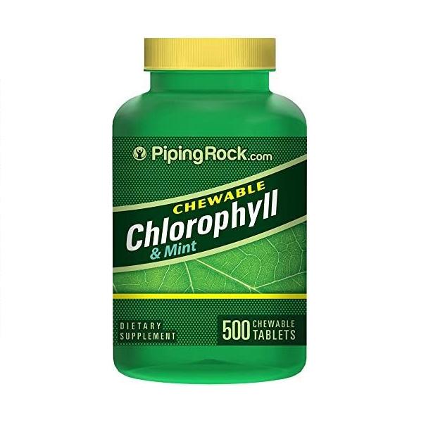Комплекс для пищеварения Piping Rock Chewable Chlorophyll & Mint Double Strength 500 Chewable Tabs Комплекс для пищеварения Piping Rock Chewable Chlorophyll & Mint Double Strength 500 Chewable Tabs
