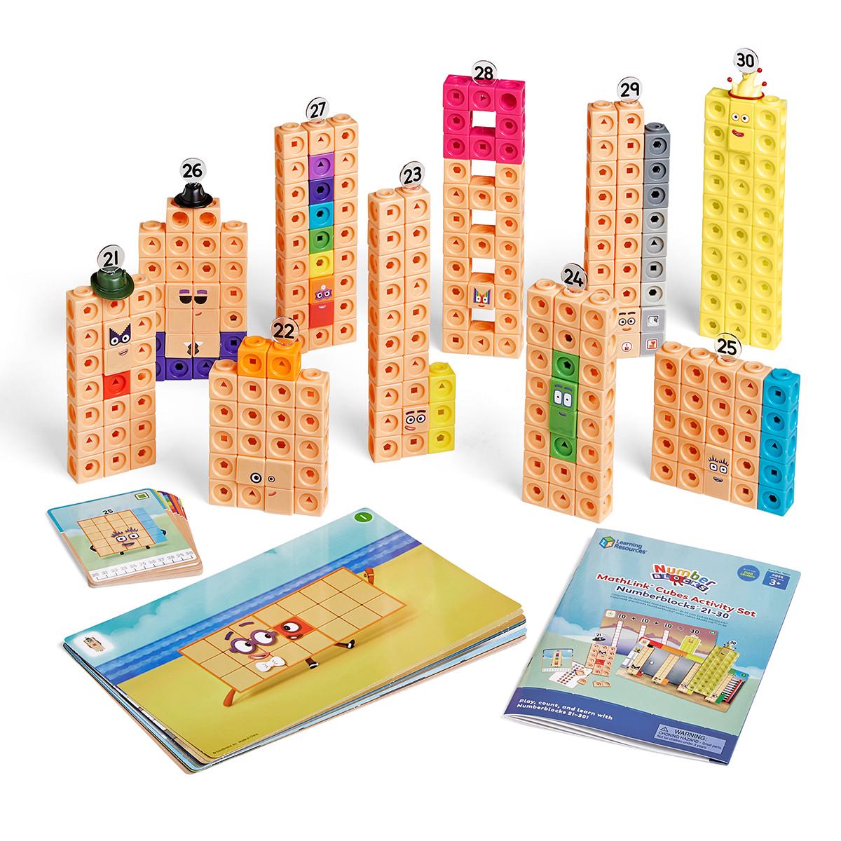 Ігровий набір навчальний Learning Resources Numberblocks Вчимося рахувати 21 30 MathLink (HM96321-UK-ks) - фото 3