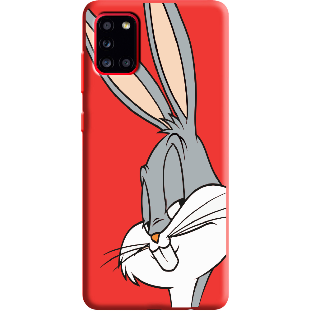 Чехол Boxface Samsung A315 Galaxy A31 Lucky Rabbit Красный силикон (39470-bk81-39892)