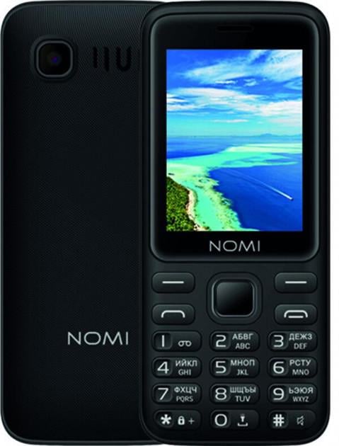 Мобільний телефон Nomi i2401 Dual Sim Black (1348998873) - фото 2