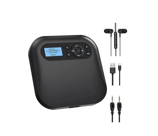 Плеер портативный CD CD522B Bluetooth с динамиками