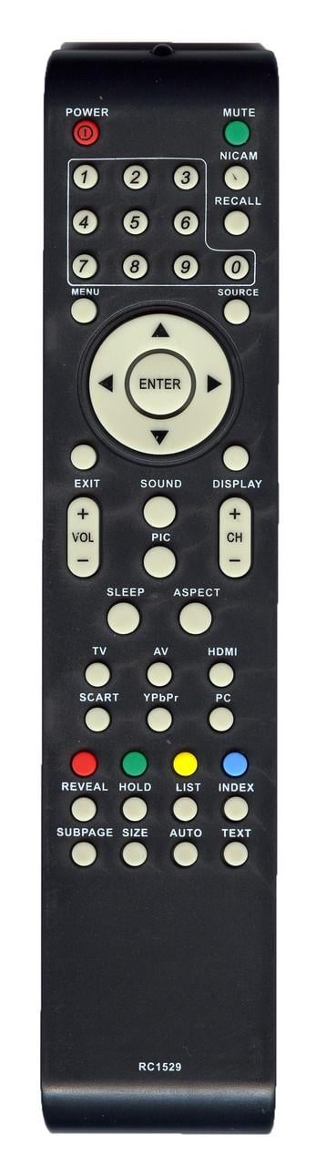 Пульт универсальный для телевизора BBK RC-1529/Mystery mtv-1920lw (3142)