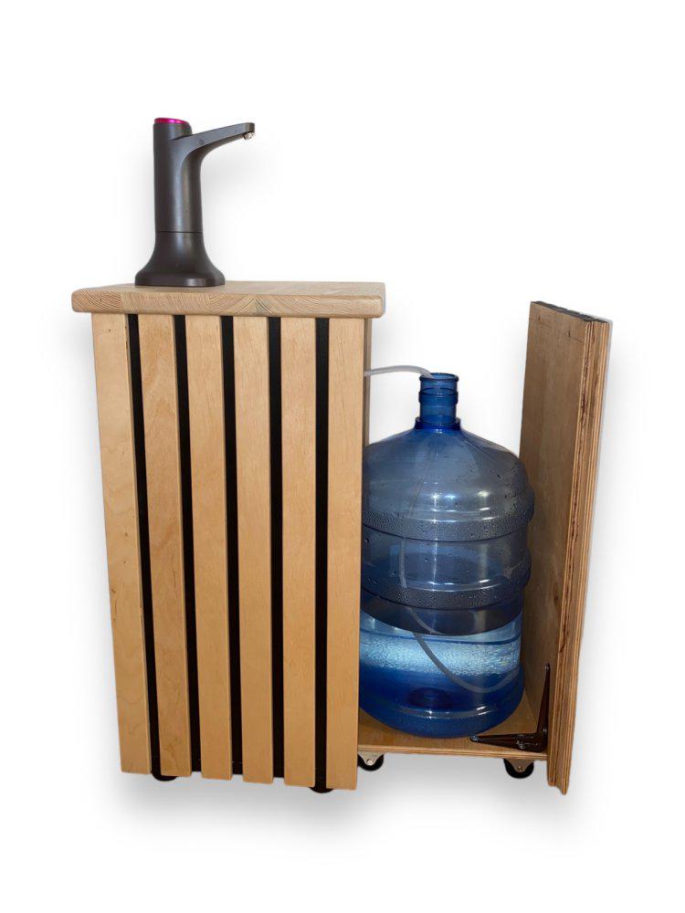 Тумба для бутилированной воды с электрическим насосом - фото 2 Тумба для бутилированной воды с электрическим насосом - фото 2