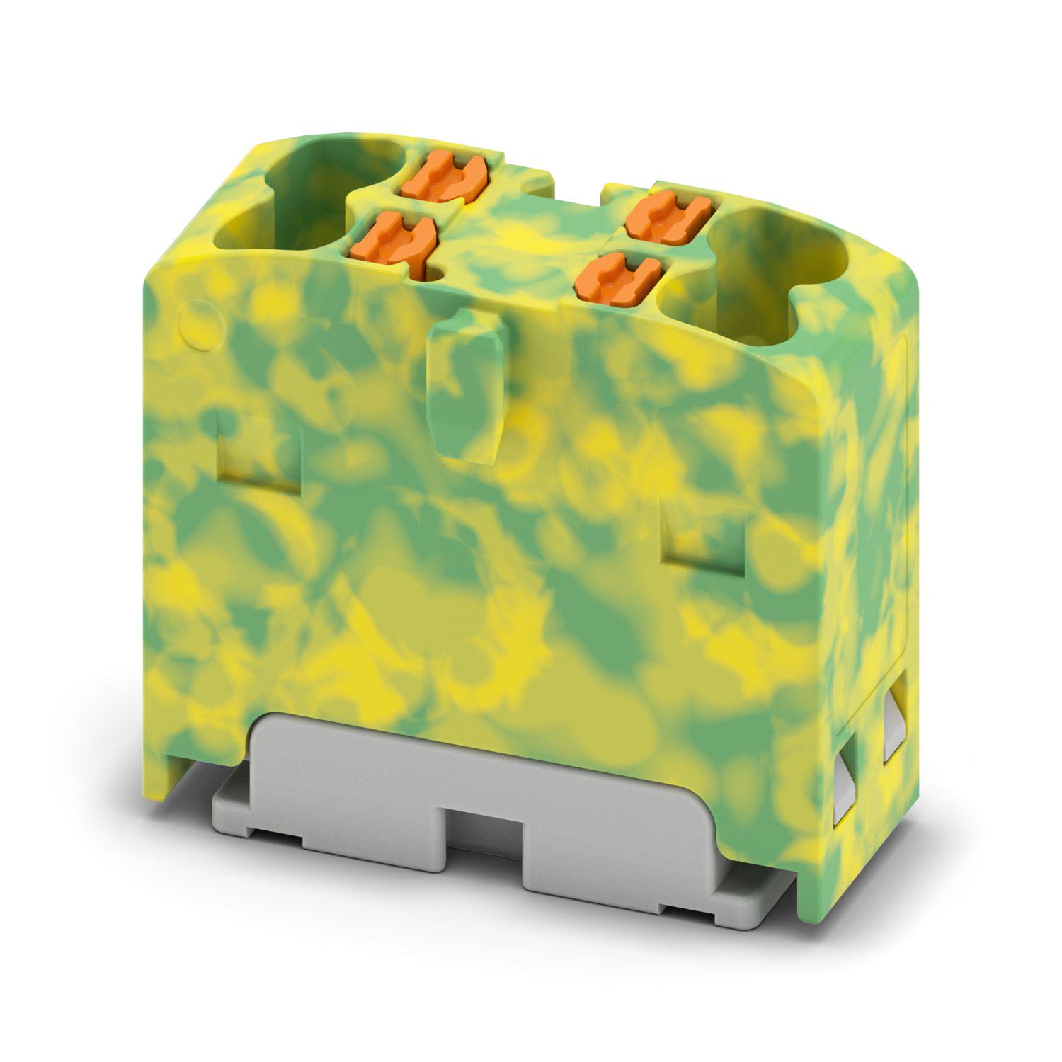 Блок розподільний Phoenix Contact PTFIX 4X1,5 GNYE Push-in 450V 17,5A Жовто-зелений (1765186) Блок розподільний Phoenix Contact PTFIX 4X1,5 GNYE Push-in 450V 17,5A Жовто-зелений (1765186)