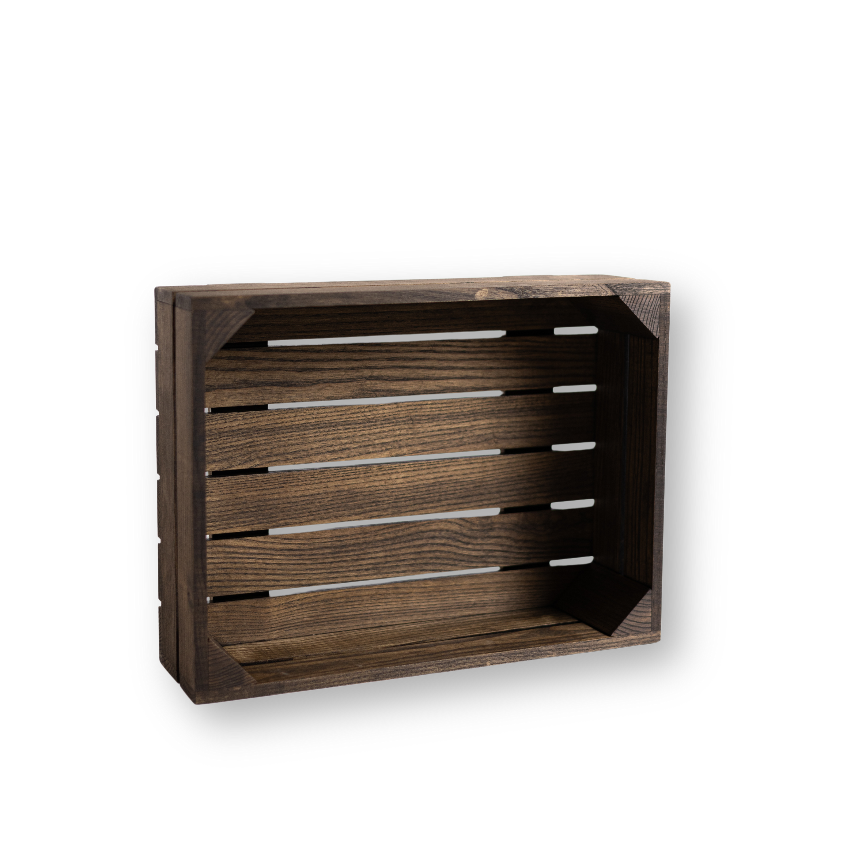 Ящик дерев'яний з тонованого дуба 40х30х11 см (23603822) - фото 3 Ящик дерев'яний з тонованого дуба 40х30х11 см (23603822) - фото 3