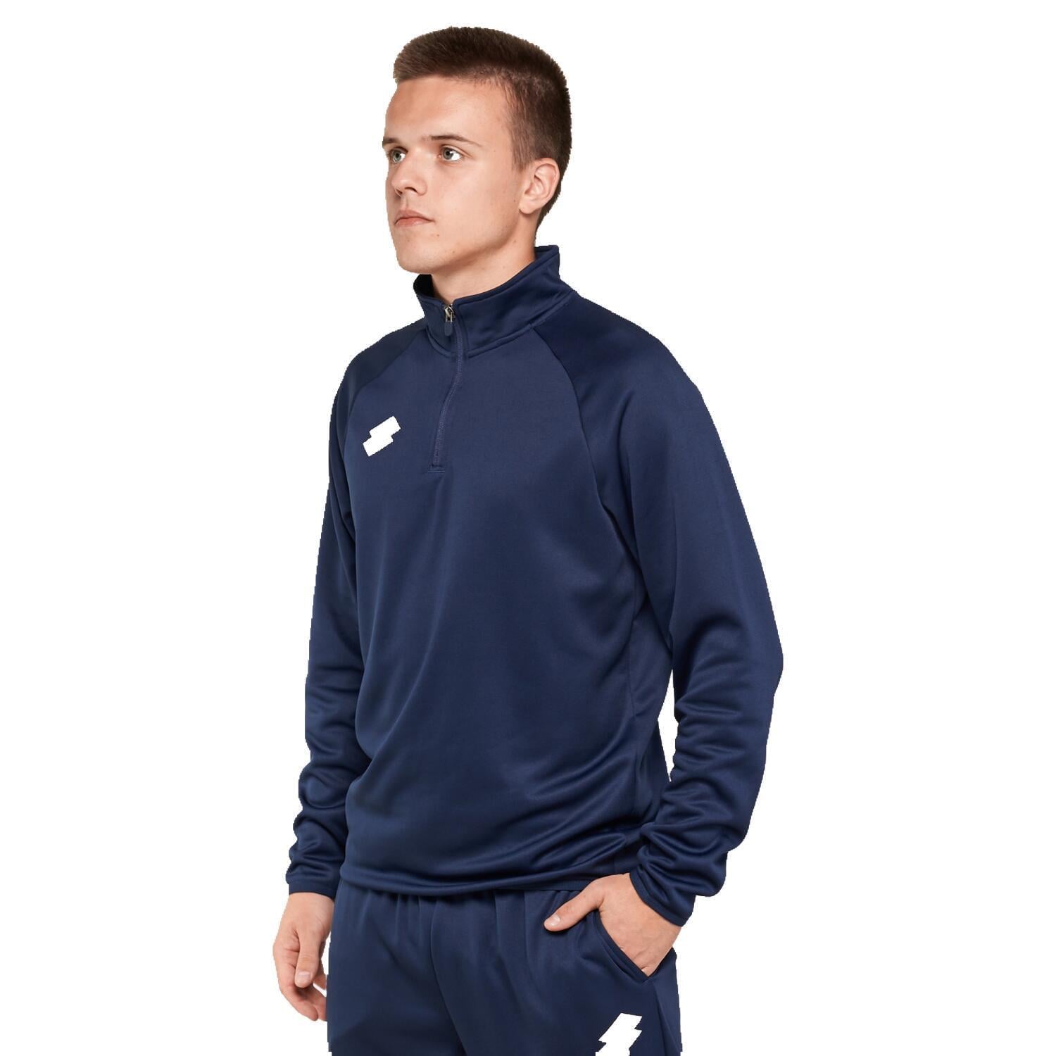 Реглан Lotto ELITE SWEAT HZ PL M Темно-синий (216546/1CI) Реглан Lotto ELITE SWEAT HZ PL M Темно-синий (216546/1CI)