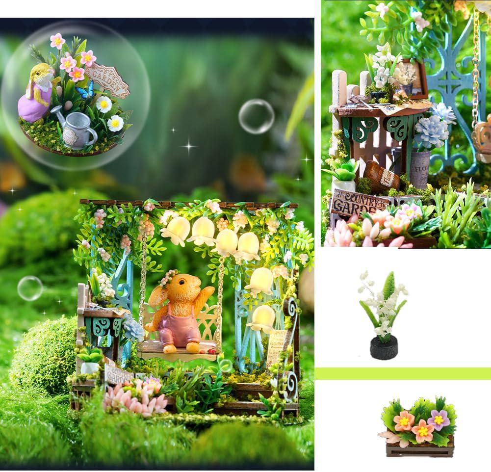 Румбокс 3D Fairytale Garden інтер'єрний в колбі (B-113) - фото 7