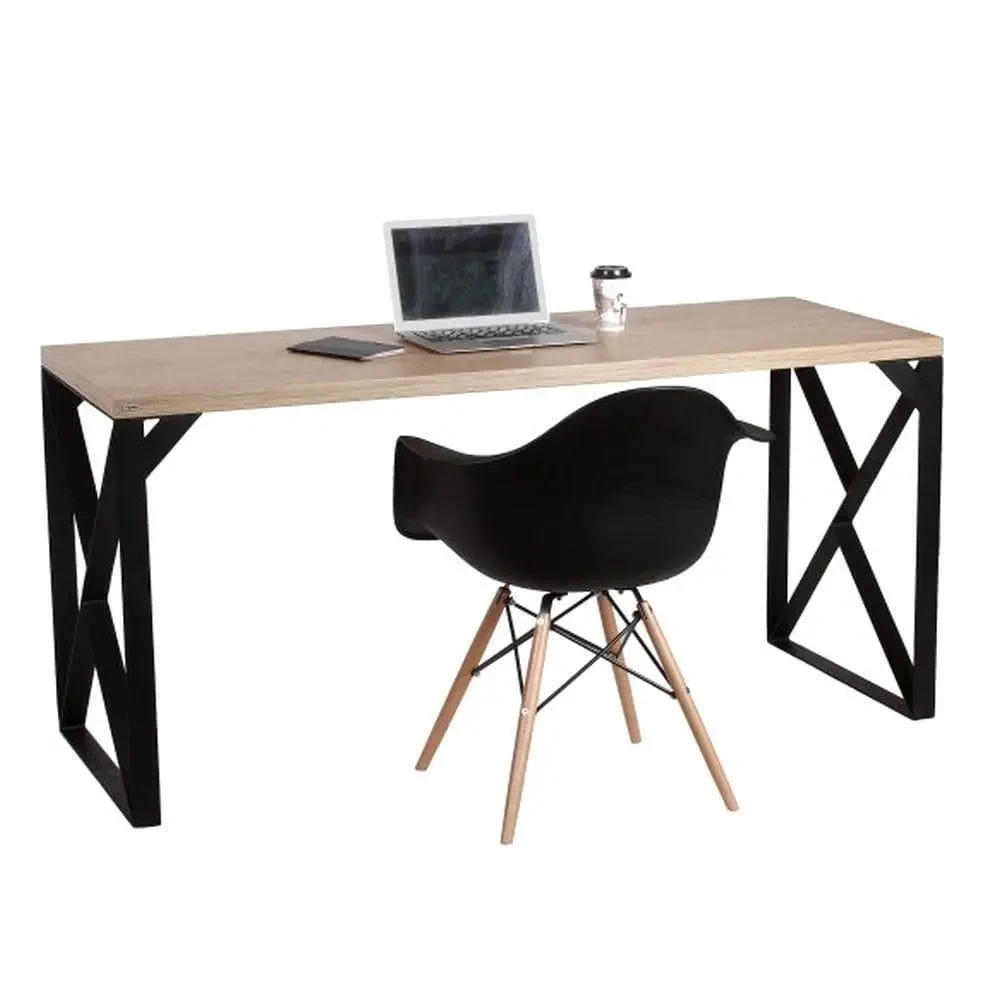 Стол письменный LOFT NS-1291 широкий с Х-образными опорами (3075773449)