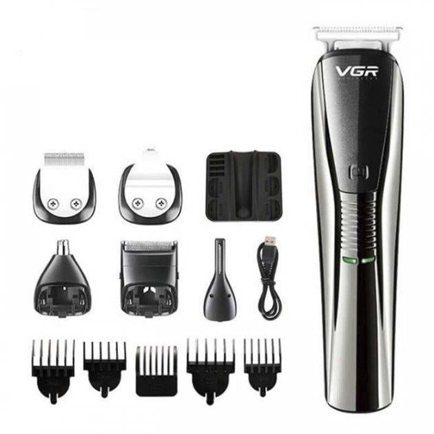 Тример для стрижки волосся VGR V-029 6в1 (370647)