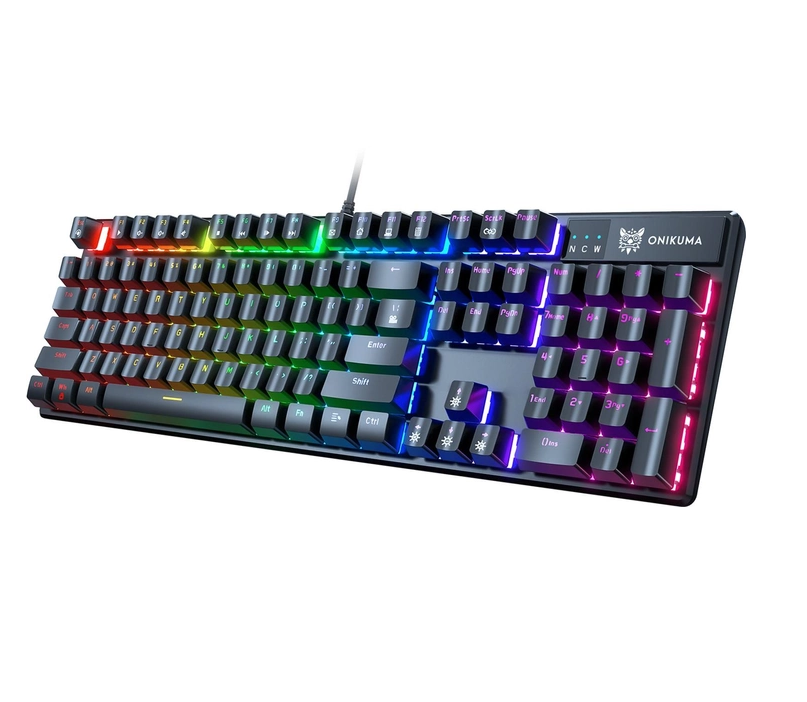 Клавиатура Onikuma G27 RGB Switches USB Black (11878970)