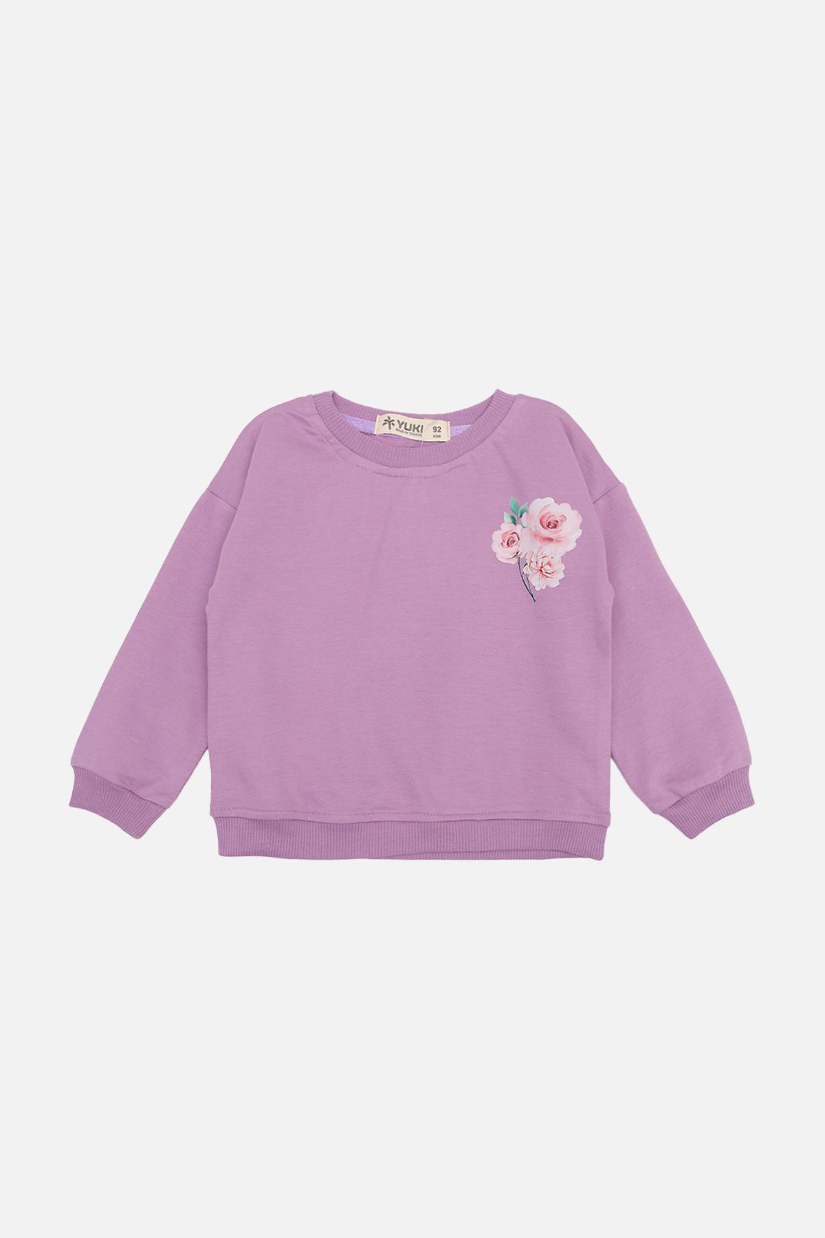 Свитшот для девочки 98 см Сиреневый (ЦБ-00271945)