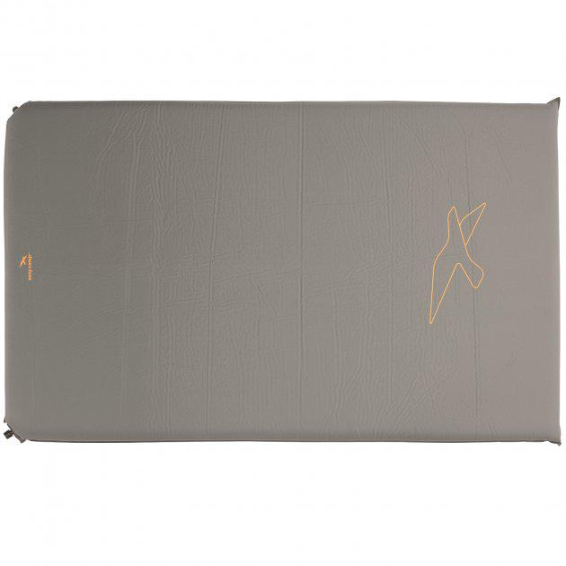 Килимок самонадувний Easy Camp Self-inflating Siesta Mat Double 3 cm Grey (300057) - фото 1