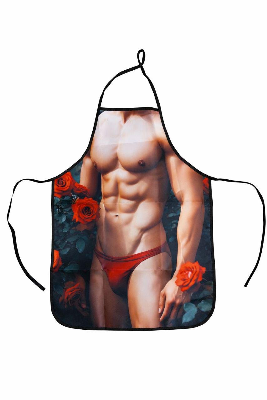 Фартук с приколом Романтик 75x55 см Разноцветный (130992) Фартук с приколом Романтик 75x55 см Разноцветный (130992)