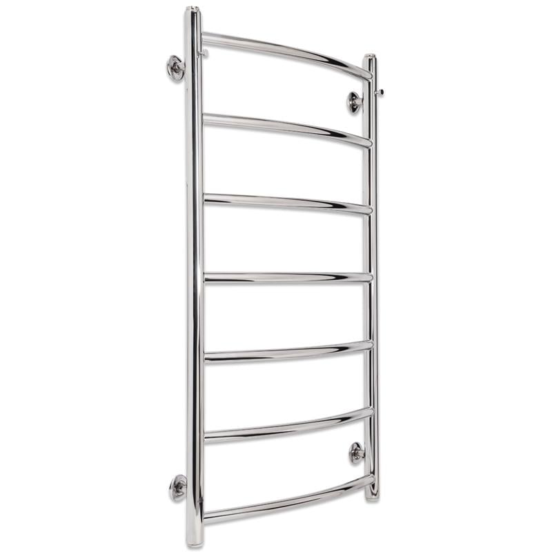 Полотенцесушитель водяной Laris Флеш стальной 500х900 мм с нижним подключением Хром (132-127-74100010)