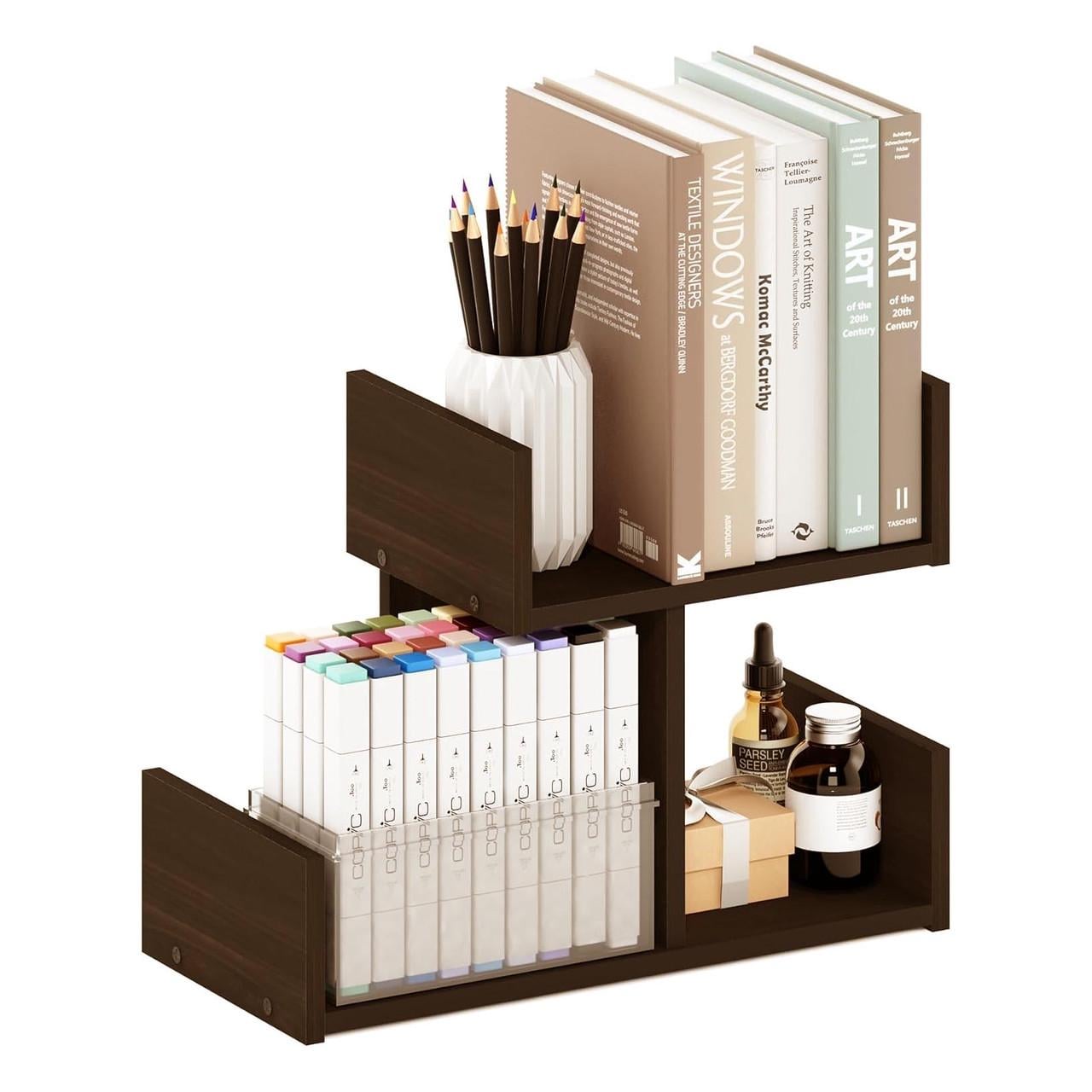 Полка книжная настольная из дерева Эсперанса Капучино (КПА-030909)